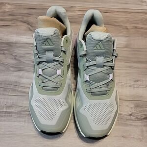 Adidas Womens Terrex Soulstride Trail ID7763 Green Running Shoes Sneakers Sz 9.5